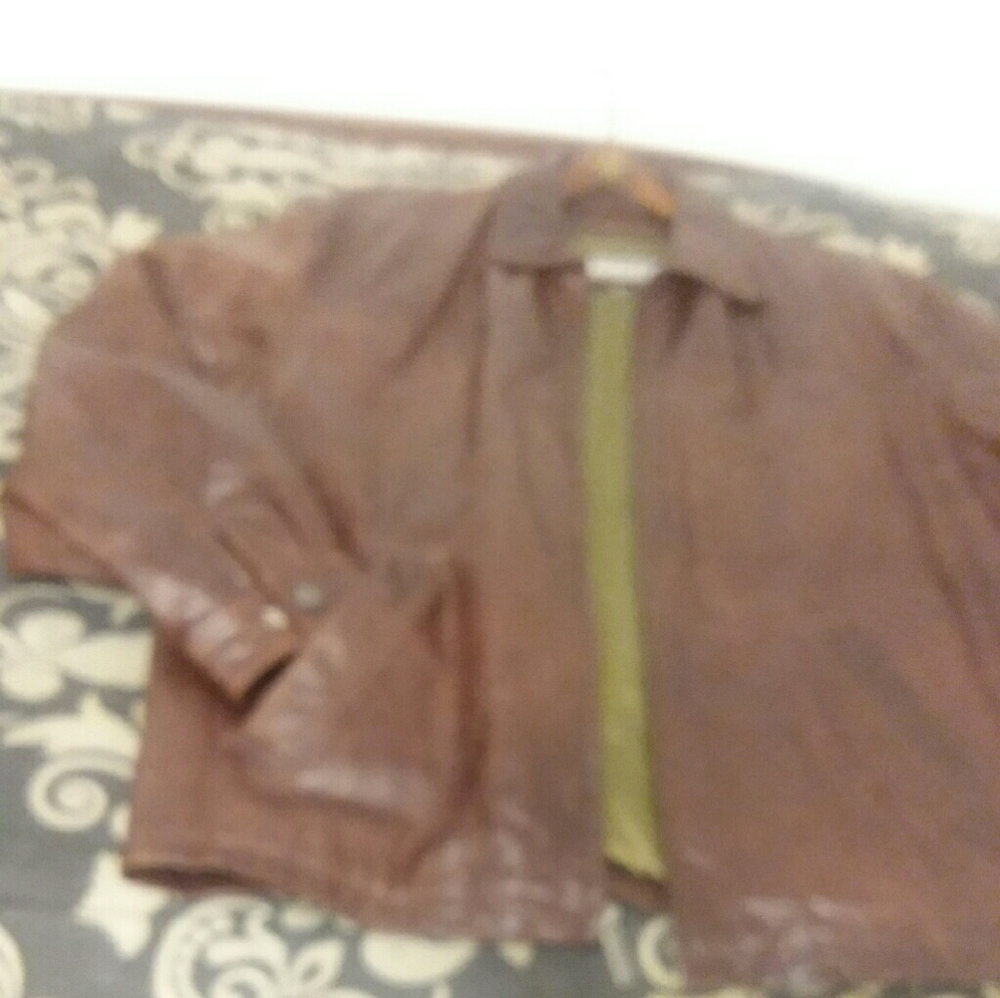Vintage men's leather Wilson bomber